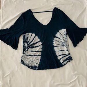 Comfy ladies tie dye top